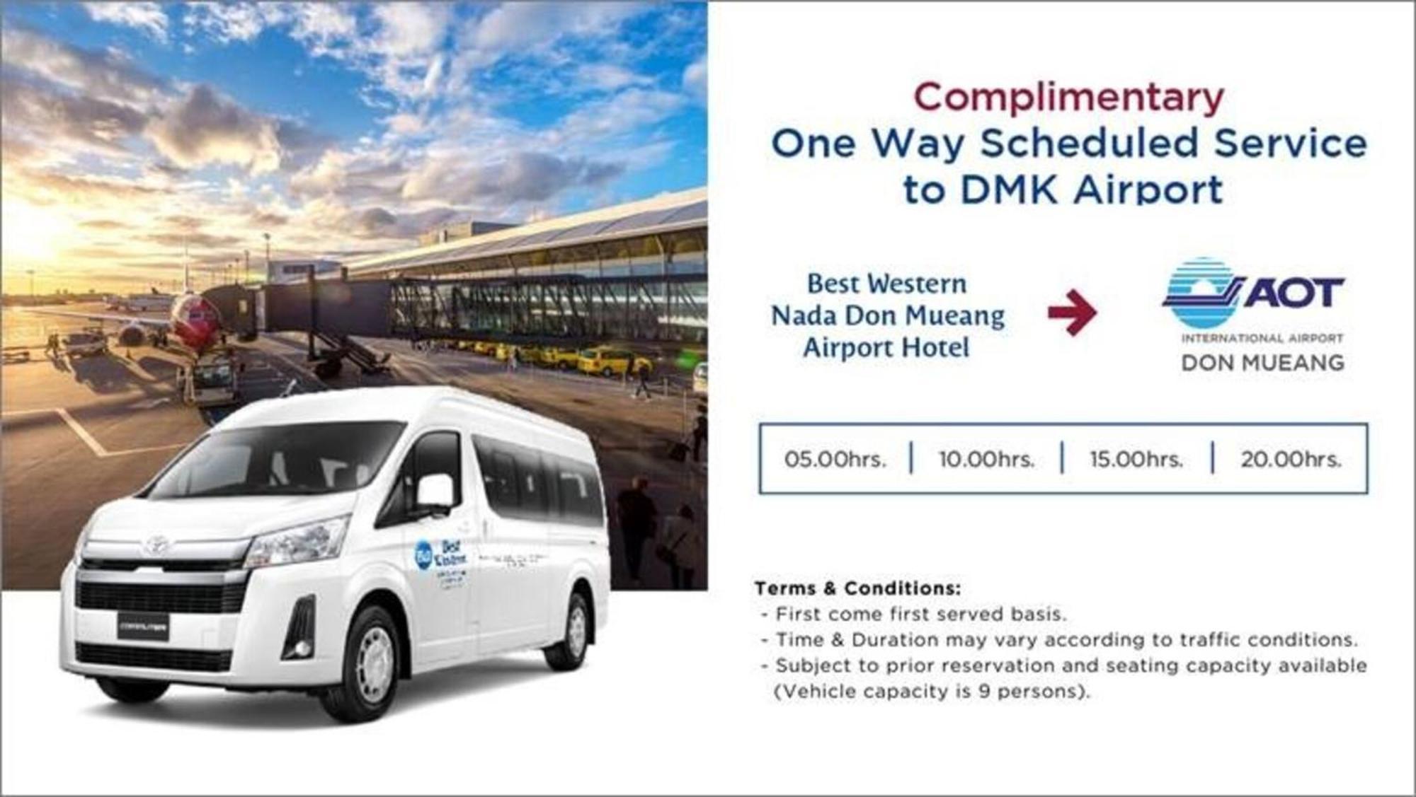 Best Western Nada Don Mueang Airport Hotel Bangkok Kültér fotó